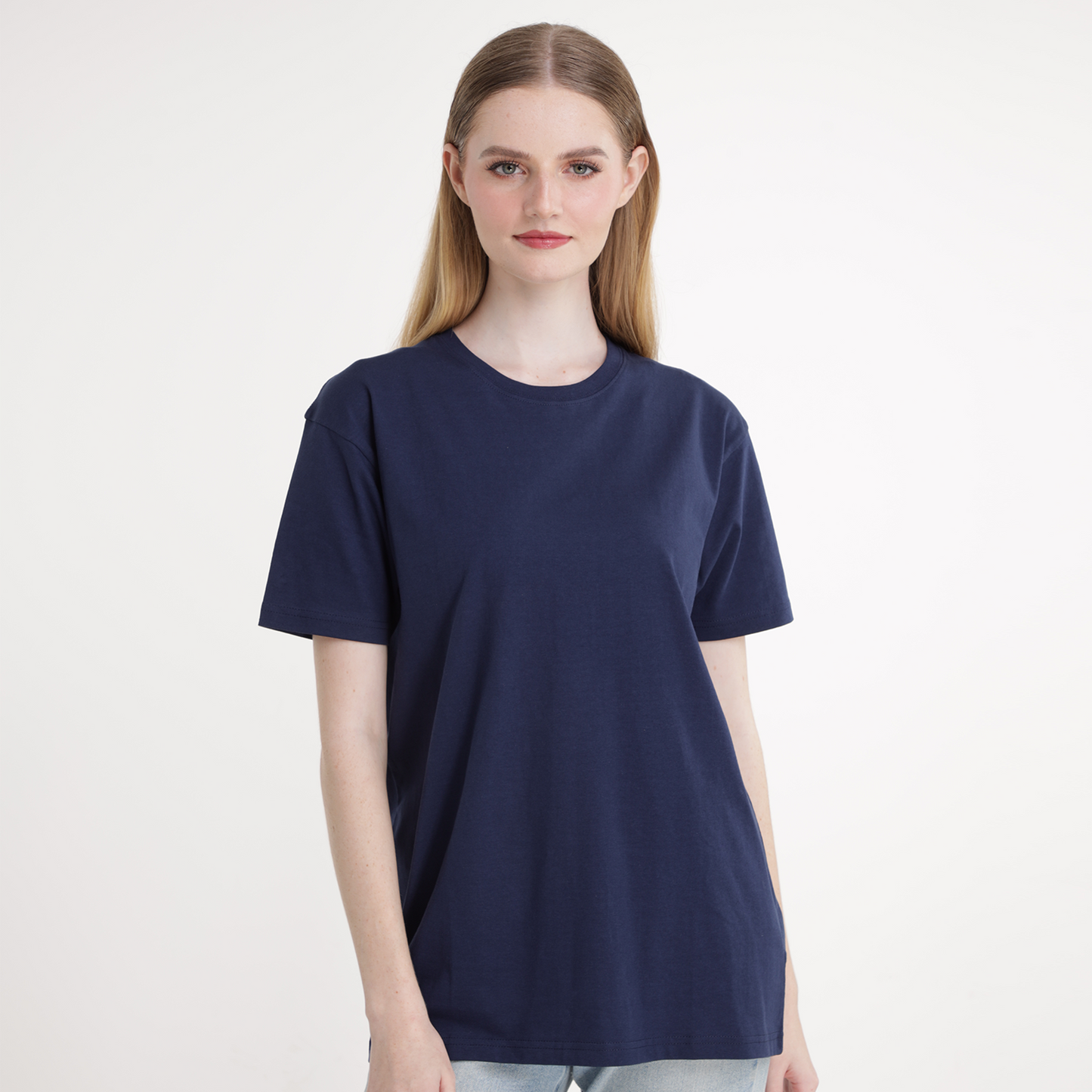 Navy Blue Premium Cotton