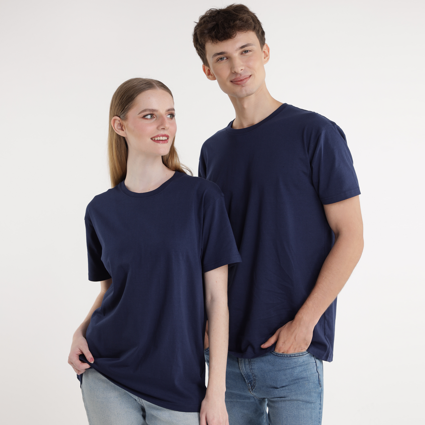 Navy Blue Premium Cotton