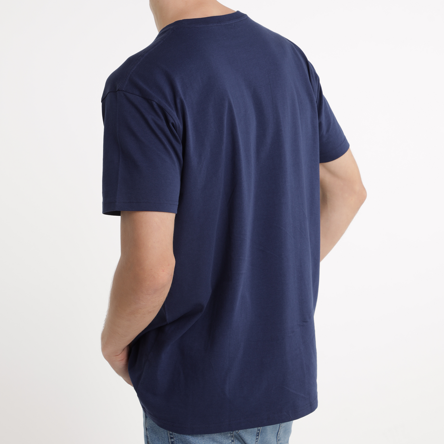 Navy Blue Premium Cotton